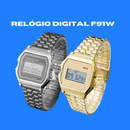 2 Relógio Digital F91W – Estilo Clássico e Moderno para Todos