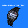 2 Relógio Digital F91W – Estilo Clássico e Moderno para Todos