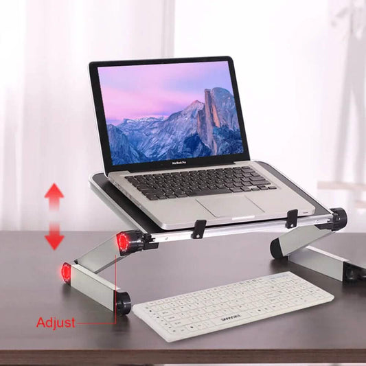 Suporte Dobrável para Notebook – Ergonômico e Portátil para Mesa e Tablet - WM STORE